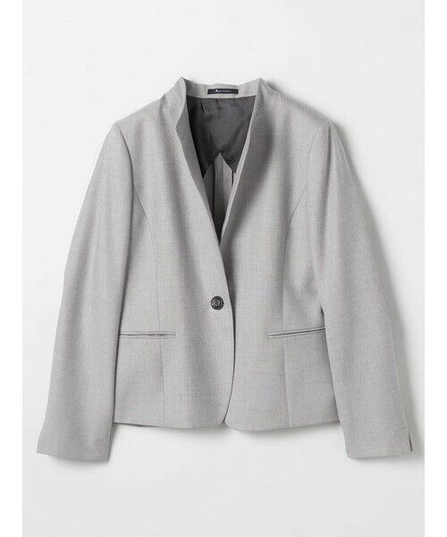 Aquascutum / アクアスキュータム テーラードジャケット | 【セットアップ対応】シャークスキンジャケット（ｸﾞﾚｰ）