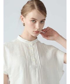 Aquascutum / アクアスキュータム シャツ・ブラウス | ノーザンリネンフレンチブラウス
