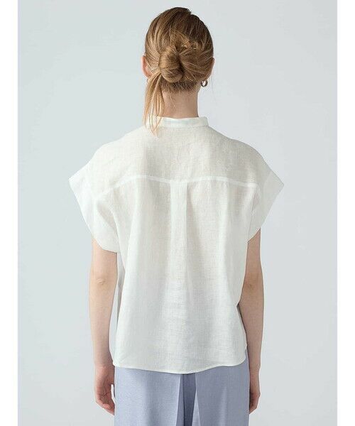Aquascutum / アクアスキュータム シャツ・ブラウス | ノーザンリネンフレンチブラウス | 詳細11