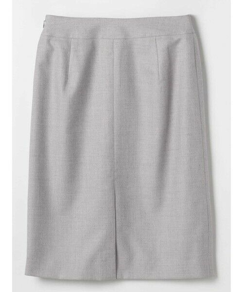 Aquascutum / アクアスキュータム ミニ・ひざ丈スカート | 【セットアップ対応】シャークスキンスカート | 詳細1