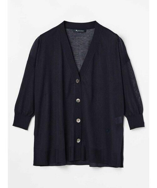 Aquascutum / アクアスキュータム ニット・セーター | LEVITAシアーカーディガン | 詳細2