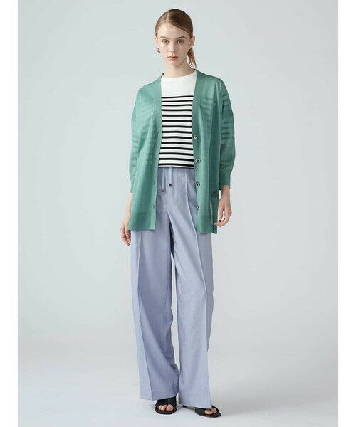 Aquascutum / アクアスキュータム ニット・セーター | LEVITAシアーカーディガン | 詳細4