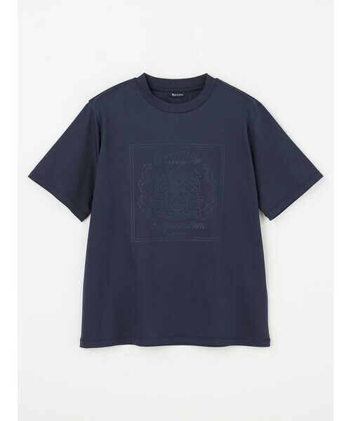 Aquascutum / アクアスキュータム カットソー | ＜175th Limited＞Emblem Tシャツ（ﾈｲﾋﾞｰ）