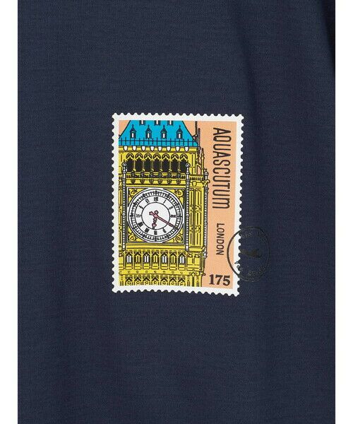 Aquascutum / アクアスキュータム カットソー | ＜175th Limited＞Motif Tシャツ Big Ben | 詳細5