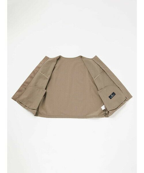 Aquascutum / アクアスキュータム テーラードジャケット | ミニリップストップノーカラージャケット | 詳細15