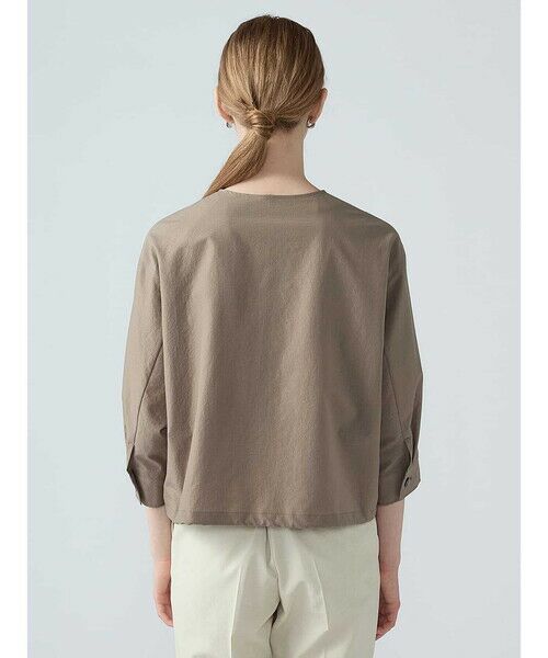 Aquascutum / アクアスキュータム テーラードジャケット | ミニリップストップノーカラージャケット | 詳細8