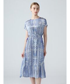 Aquascutum / アクアスキュータム ドレス | アラベスクプリントドレス