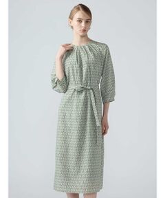 Aquascutum / アクアスキュータム ドレス | モノグラムプリントドレス