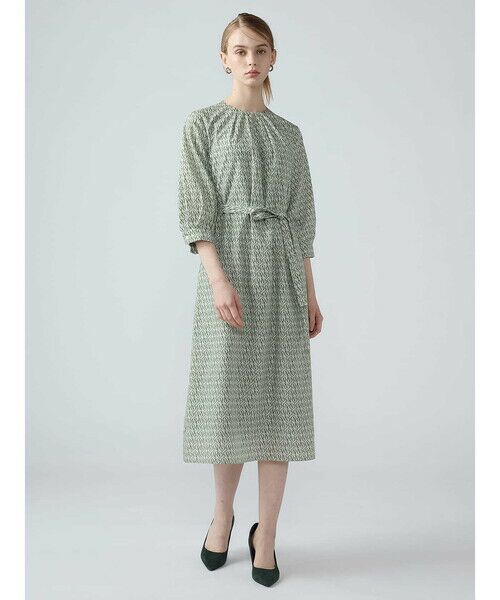 Aquascutum / アクアスキュータム ドレス | モノグラムプリントドレス | 詳細4