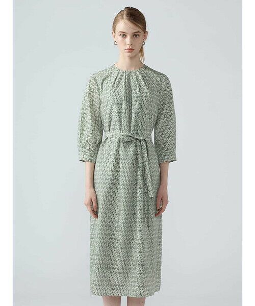 Aquascutum / アクアスキュータム ドレス | モノグラムプリントドレス | 詳細5