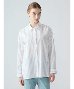 Aquascutum / アクアスキュータム シャツ・ブラウス | カラミストライプシャツ