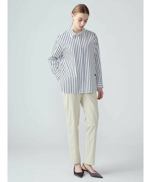 Aquascutum / アクアスキュータム シャツ・ブラウス | カラミストライプシャツ | 詳細1