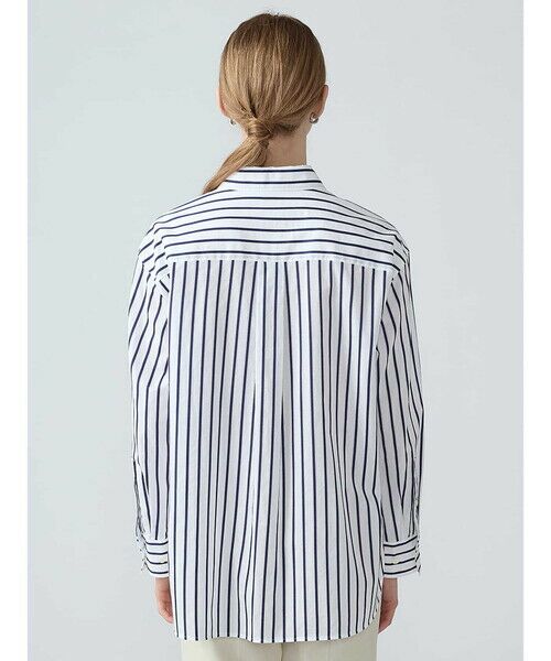 Aquascutum / アクアスキュータム シャツ・ブラウス | カラミストライプシャツ | 詳細4