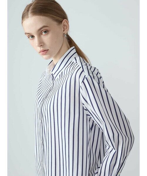 Aquascutum / アクアスキュータム シャツ・ブラウス | カラミストライプシャツ | 詳細5