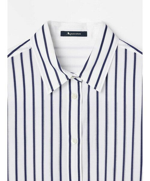 Aquascutum / アクアスキュータム シャツ・ブラウス | カラミストライプシャツ | 詳細8