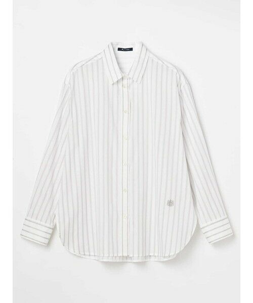 Aquascutum / アクアスキュータム シャツ・ブラウス | カラミストライプシャツ | 詳細15