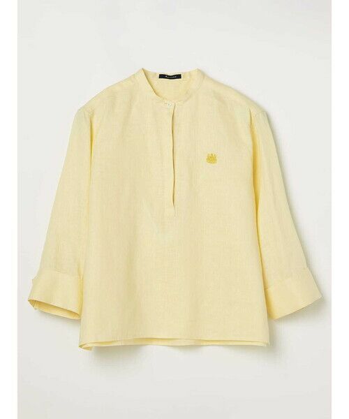 Aquascutum / アクアスキュータム シャツ・ブラウス | ソフトフィニッシュリネンブラウス | 詳細6