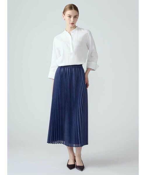 Aquascutum / アクアスキュータム シャツ・ブラウス | ソフトフィニッシュリネンブラウス | 詳細14