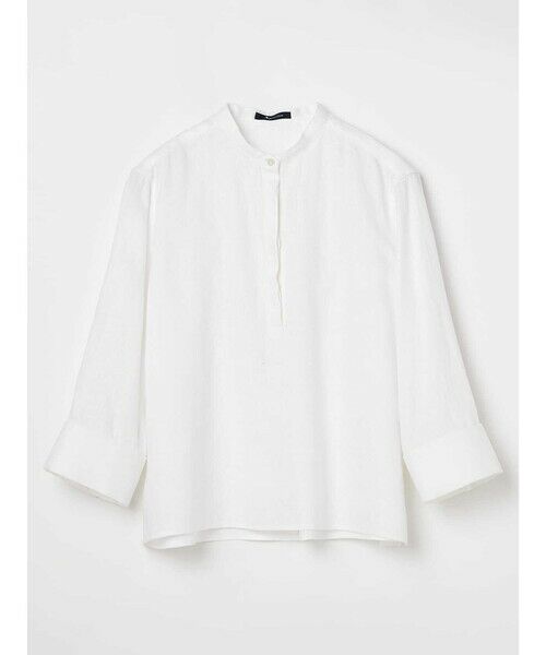 Aquascutum / アクアスキュータム シャツ・ブラウス | ソフトフィニッシュリネンブラウス | 詳細16