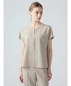 Aquascutum / アクアスキュータム シャツ・ブラウス | 【セットアップ対応】ドビーライトブラウス