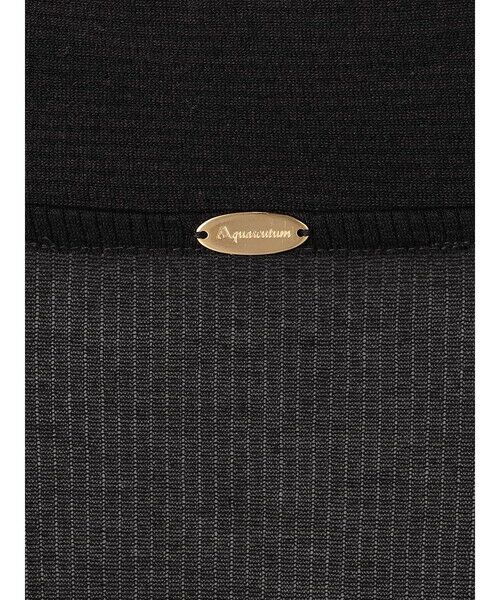 Aquascutum / アクアスキュータム カットソー | ストライプジャージカーディガン | 詳細14
