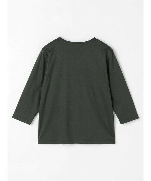 Aquascutum / アクアスキュータム カットソー | スーピマスムース七分袖Tシャツ | 詳細7