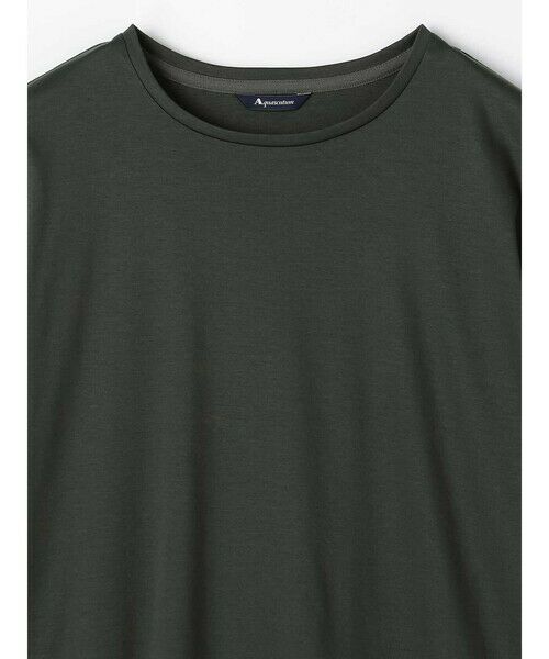 Aquascutum / アクアスキュータム カットソー | スーピマスムース七分袖Tシャツ | 詳細8