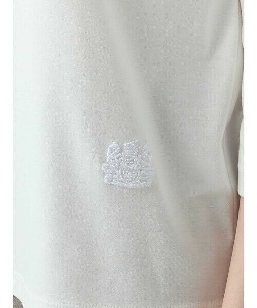 Aquascutum / アクアスキュータム カットソー | スーピマスムース七分袖Tシャツ | 詳細12