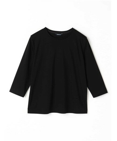 Aquascutum / アクアスキュータム カットソー | スーピマスムース七分袖Tシャツ | 詳細16