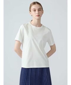 Aquascutum / アクアスキュータム カットソー | スーピマスムース半袖Tシャツ