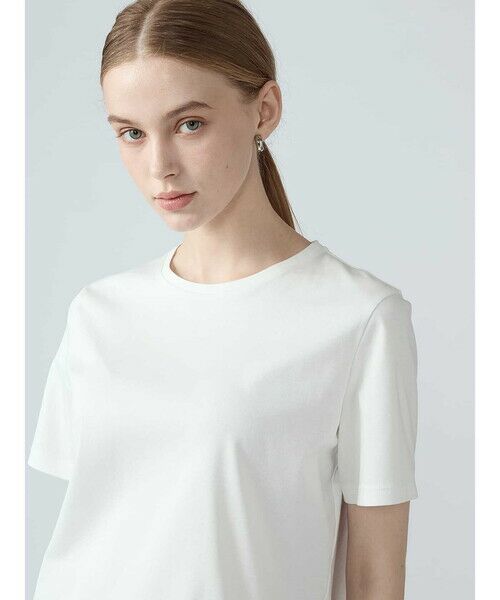 Aquascutum / アクアスキュータム カットソー | スーピマスムース半袖Tシャツ | 詳細8