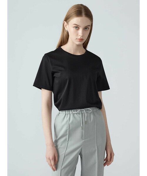 Aquascutum / アクアスキュータム カットソー | スーピマスムース半袖Tシャツ | 詳細6