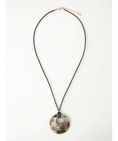 Aquascutum / アクアスキュータム その他 | モザイクシェルネックレス