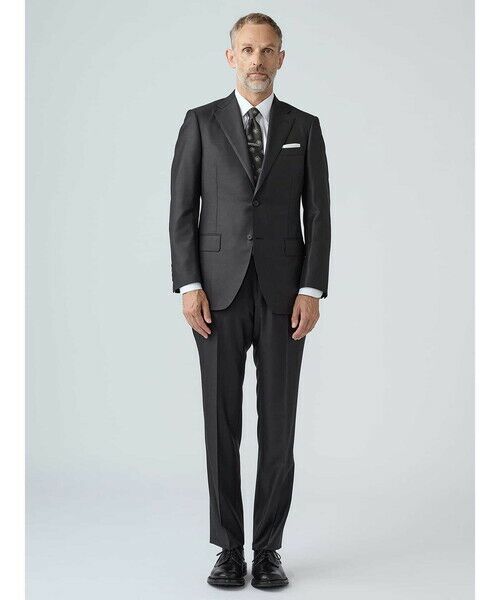 Aquascutum / アクアスキュータム セットアップ | Honey Ash-Black-Suit | 詳細2