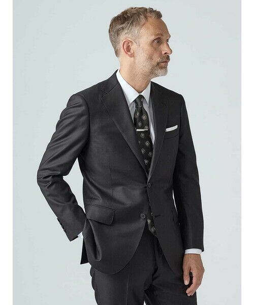 Aquascutum / アクアスキュータム セットアップ | Honey Ash-Black-Suit | 詳細6