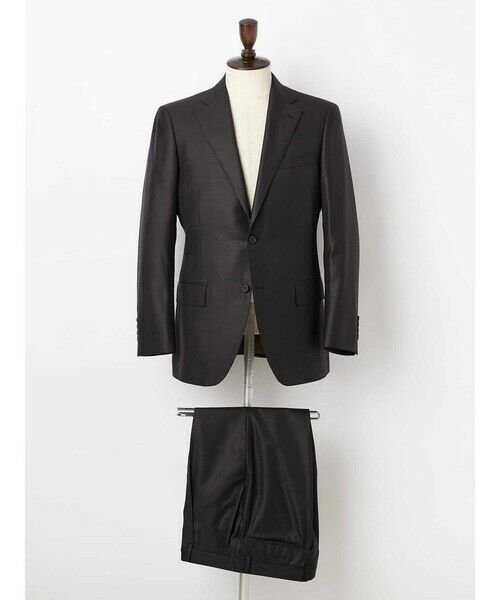 Aquascutum / アクアスキュータム セットアップ | Honey Ash-Black-Suit | 詳細7