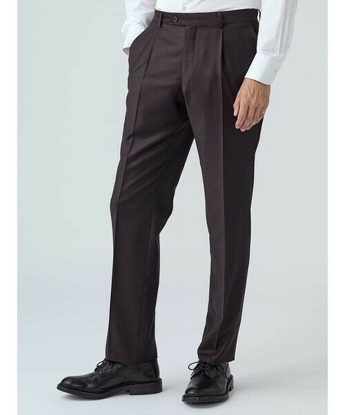 Aquascutum / アクアスキュータム セットアップ | Shiny Plum Suit | 詳細5