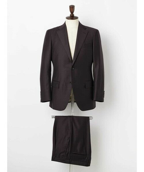 Aquascutum / アクアスキュータム セットアップ | Shiny Plum Suit | 詳細7