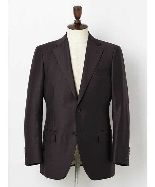 Aquascutum / アクアスキュータム セットアップ | Shiny Plum Suit | 詳細8