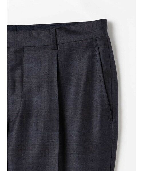 Aquascutum / アクアスキュータム セットアップ | Navy Coloured Check Suit | 詳細17
