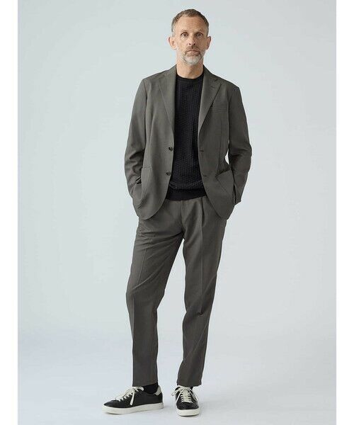 Aquascutum / アクアスキュータム テーラードジャケット | 【セットアップ対応】TEC.3 Dobby Jacket | 詳細1