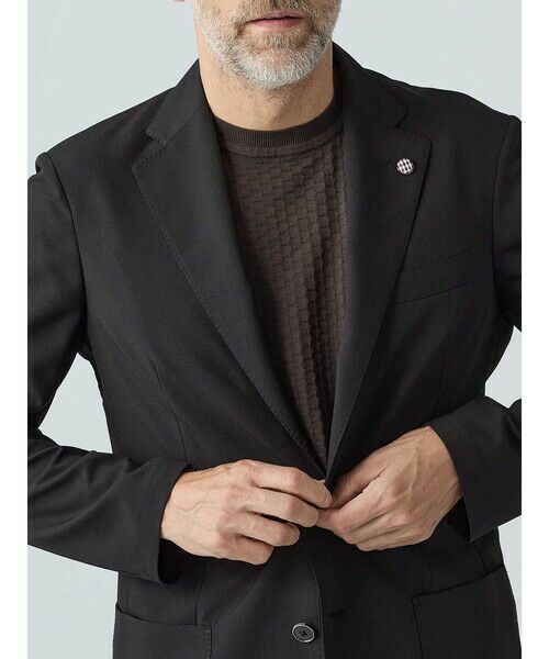 Aquascutum / アクアスキュータム テーラードジャケット | 【セットアップ対応】TEC.3 Dobby Jacket | 詳細10