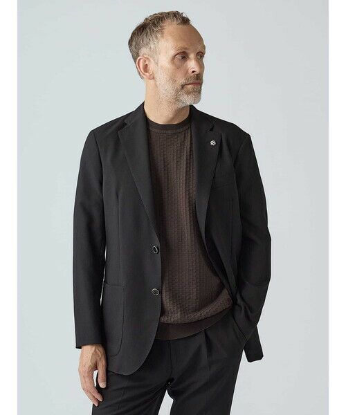Aquascutum / アクアスキュータム テーラードジャケット | 【セットアップ対応】TEC.3 Dobby Jacket（ﾌﾞﾗｯｸ）