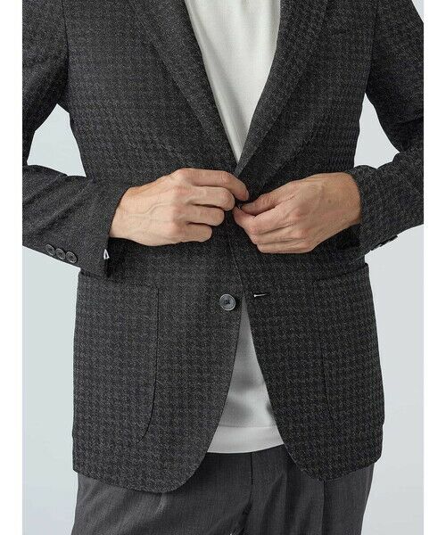 Aquascutum / アクアスキュータム テーラードジャケット | TEC.3 Houndstooth Jacket | 詳細14