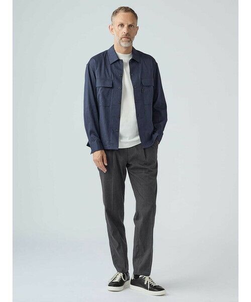 Aquascutum / アクアスキュータム シャツ・ブラウス | 【セットアップ対応】TEC.3 Tropical Shirt Jacket | 詳細1