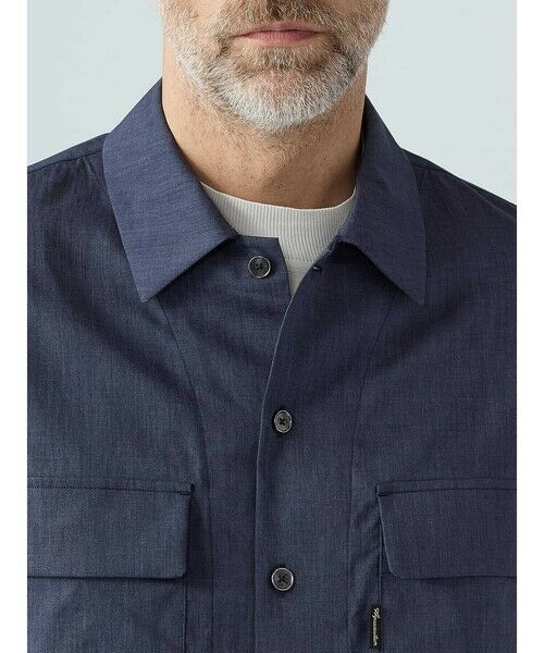 Aquascutum / アクアスキュータム シャツ・ブラウス | 【セットアップ対応】TEC.3 Tropical Shirt Jacket | 詳細5