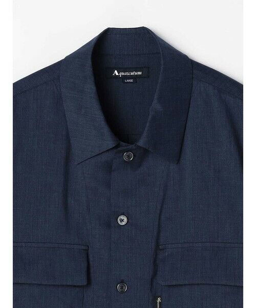 Aquascutum / アクアスキュータム シャツ・ブラウス | 【セットアップ対応】TEC.3 Tropical Shirt Jacket | 詳細8
