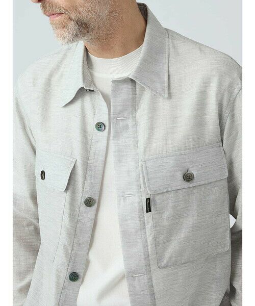 Aquascutum / アクアスキュータム シャツ・ブラウス | Light Shirt Jacket | 詳細13