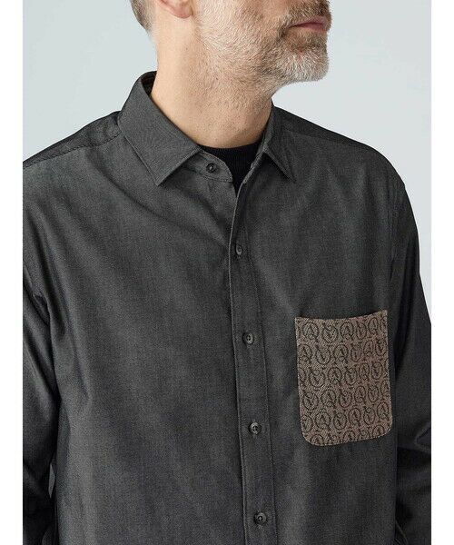 Aquascutum / アクアスキュータム シャツ・ブラウス | Denim Over Shirt | 詳細5