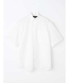 Aquascutum / アクアスキュータム シャツ・ブラウス | (Summer)Crinkle Plain Short Sleeve Shirt
